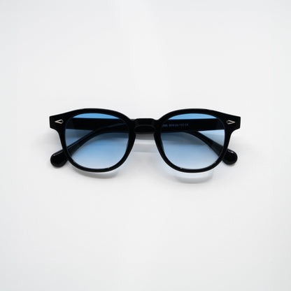 Occhiali da Sole da Uomo, Classici, Lenti Blu, Protezione UV-Blu-Modaso
