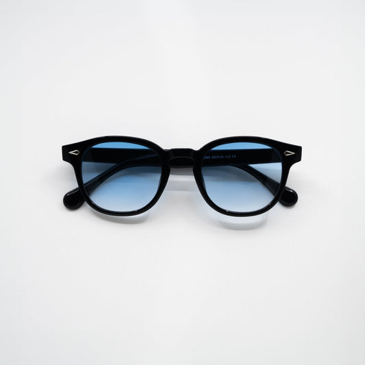 Occhiali da Sole da Uomo, Classici, Lenti Blu, Protezione UV-Blu-Modaso