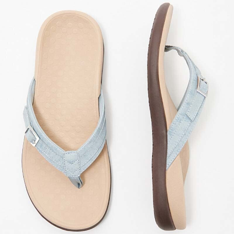 OrthoCloud Flip Flops, Passeggiata in felicità: Sperimenta il comfort senza pari con i nostri flip flop ortopedici-Modaso