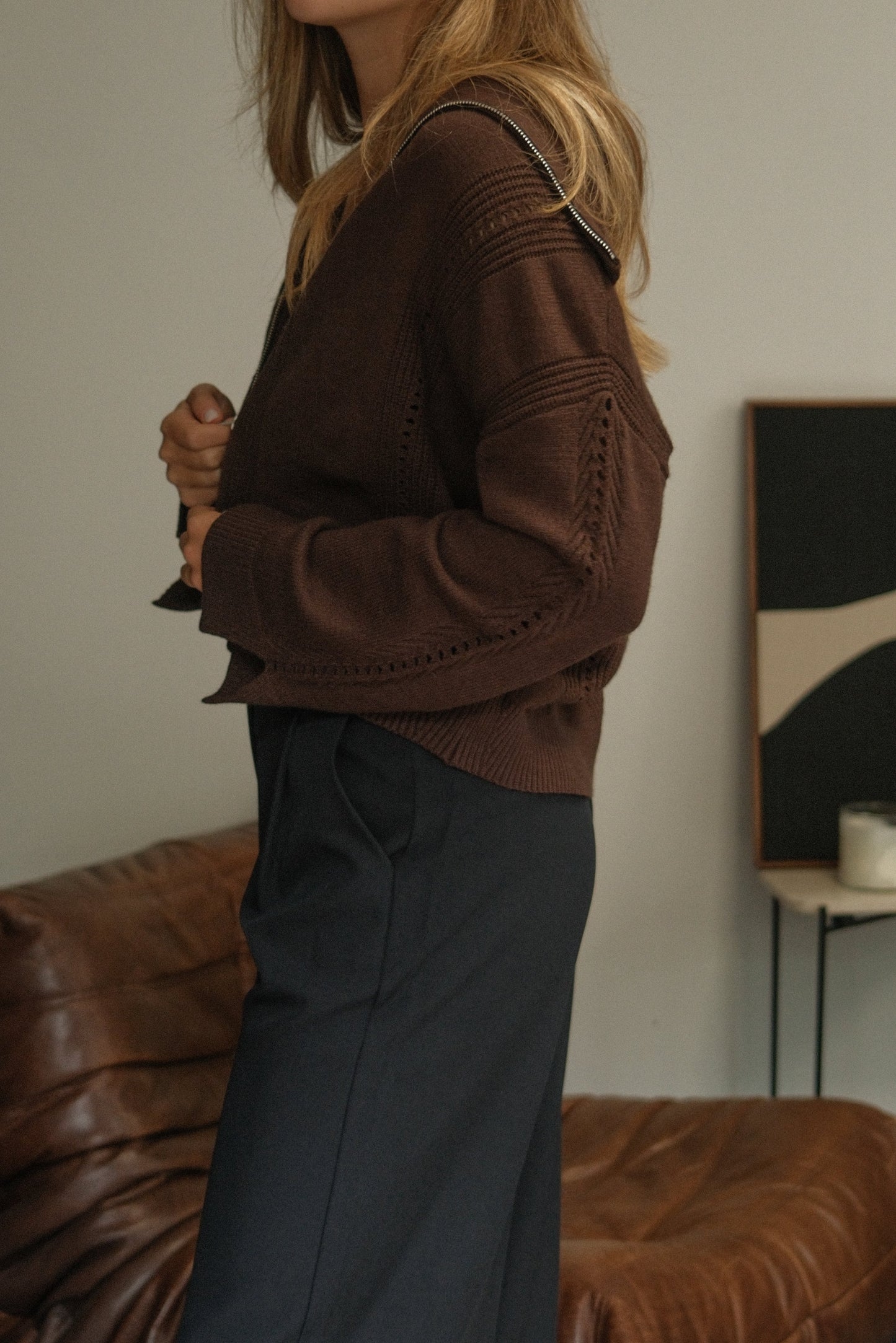 PANTALONE STELLA BLU PROFONDO-Modaso