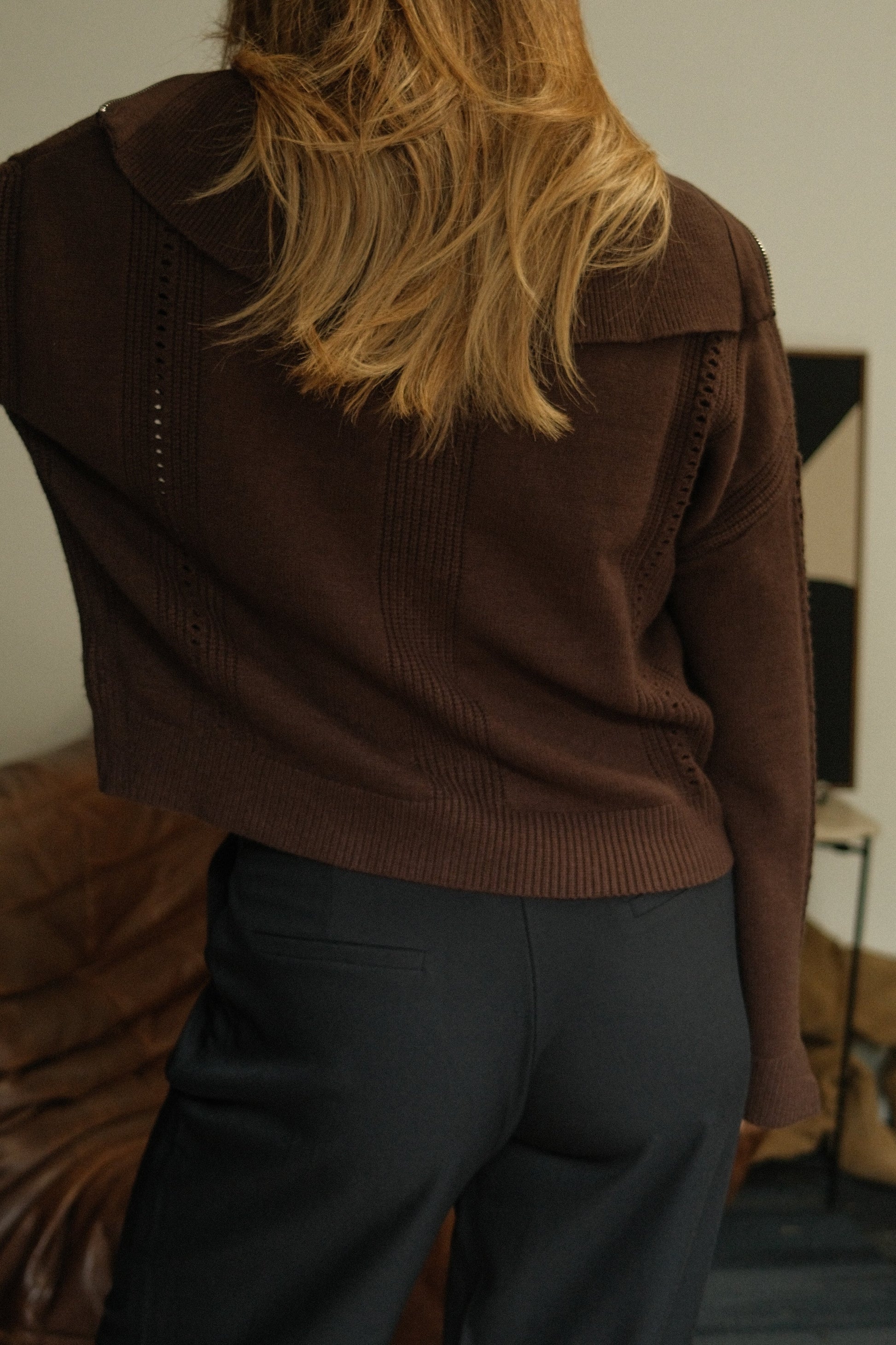 PANTALONE STELLA BLU PROFONDO-Modaso