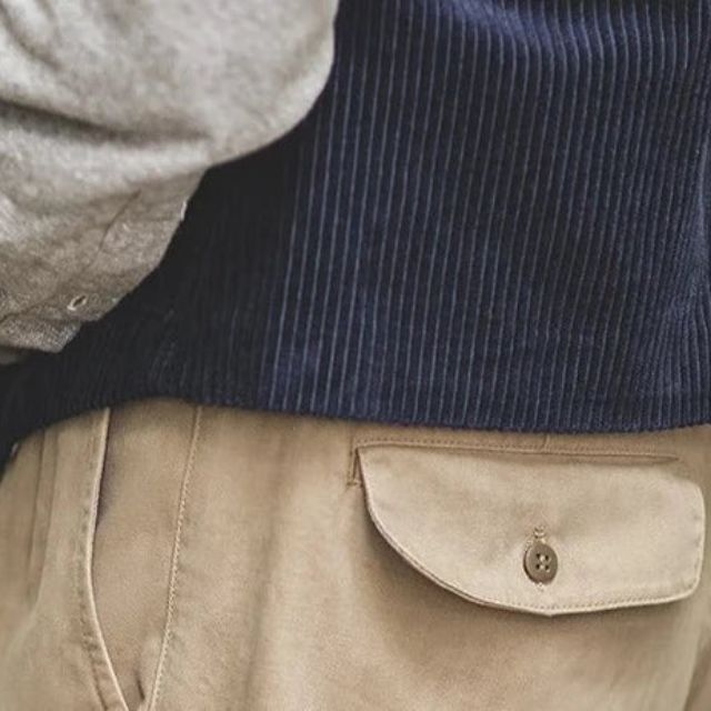 Pantaloni Gurkha, Plissettati, Loose Fit, Pantaloni Gurkha, Plissettati, Pantaloni Retro Loose Fit, Pantaloni da Uomo-Modaso