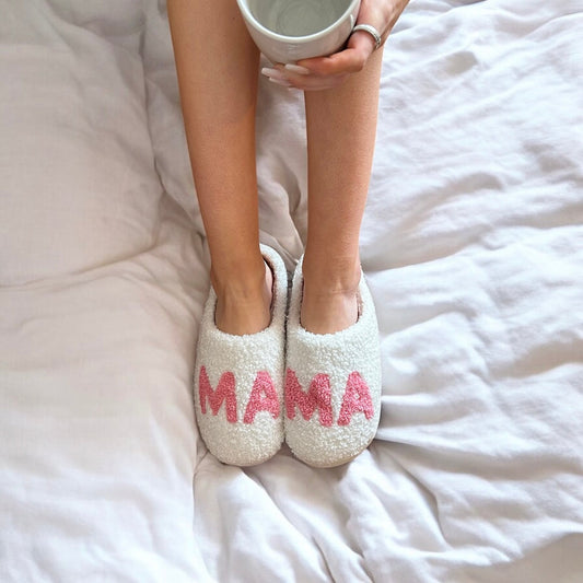 Pantofole Mama da Donna, Morbide Pantofole da Casa per la Mamma-36-37-Modaso