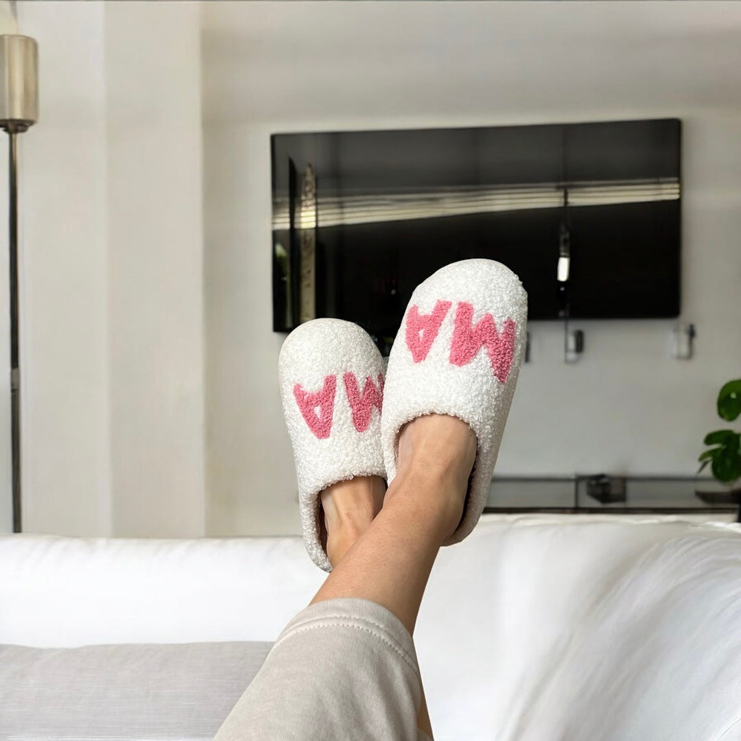 Pantofole Mama da Donna, Morbide Pantofole da Casa per la Mamma-Modaso