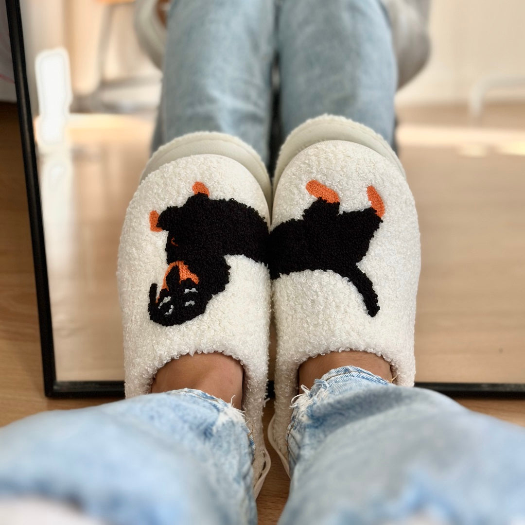 Pantofole con Bassotto, Pantofole da Casa da Donna-Modaso