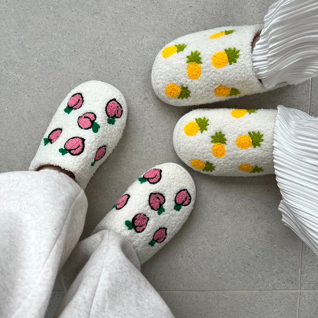 Pantofole con Frutta, Pantofole da Casa da Donna-Modaso