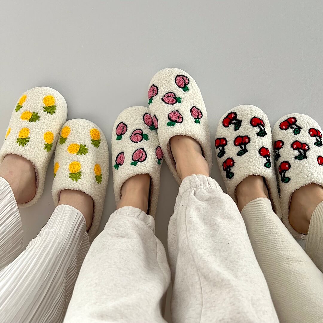 Pantofole con Frutta, Pantofole da Casa da Donna-Modaso