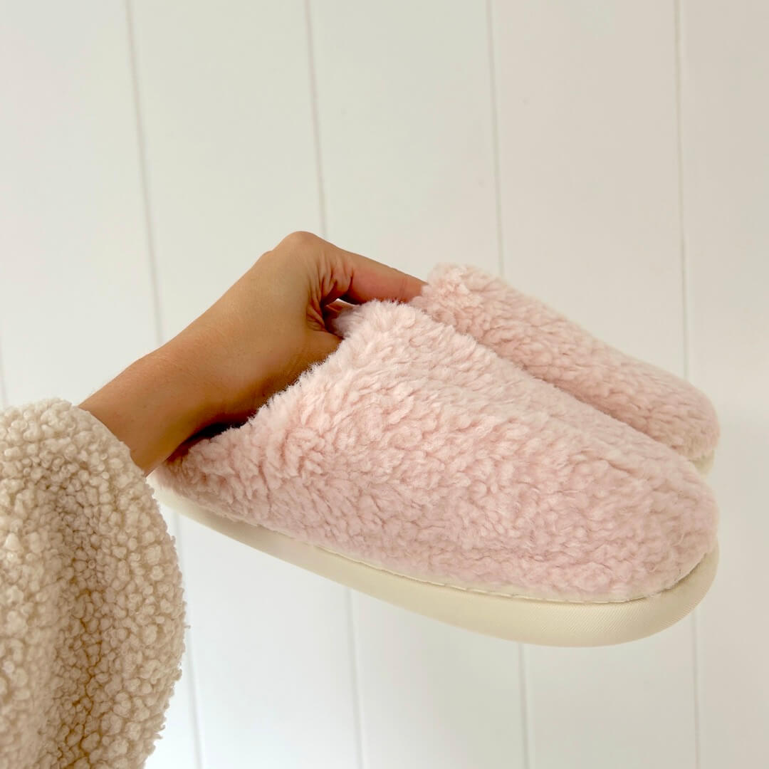 Pantofole da Casa da Donna, Morbide Pantofole in Peluche-Modaso