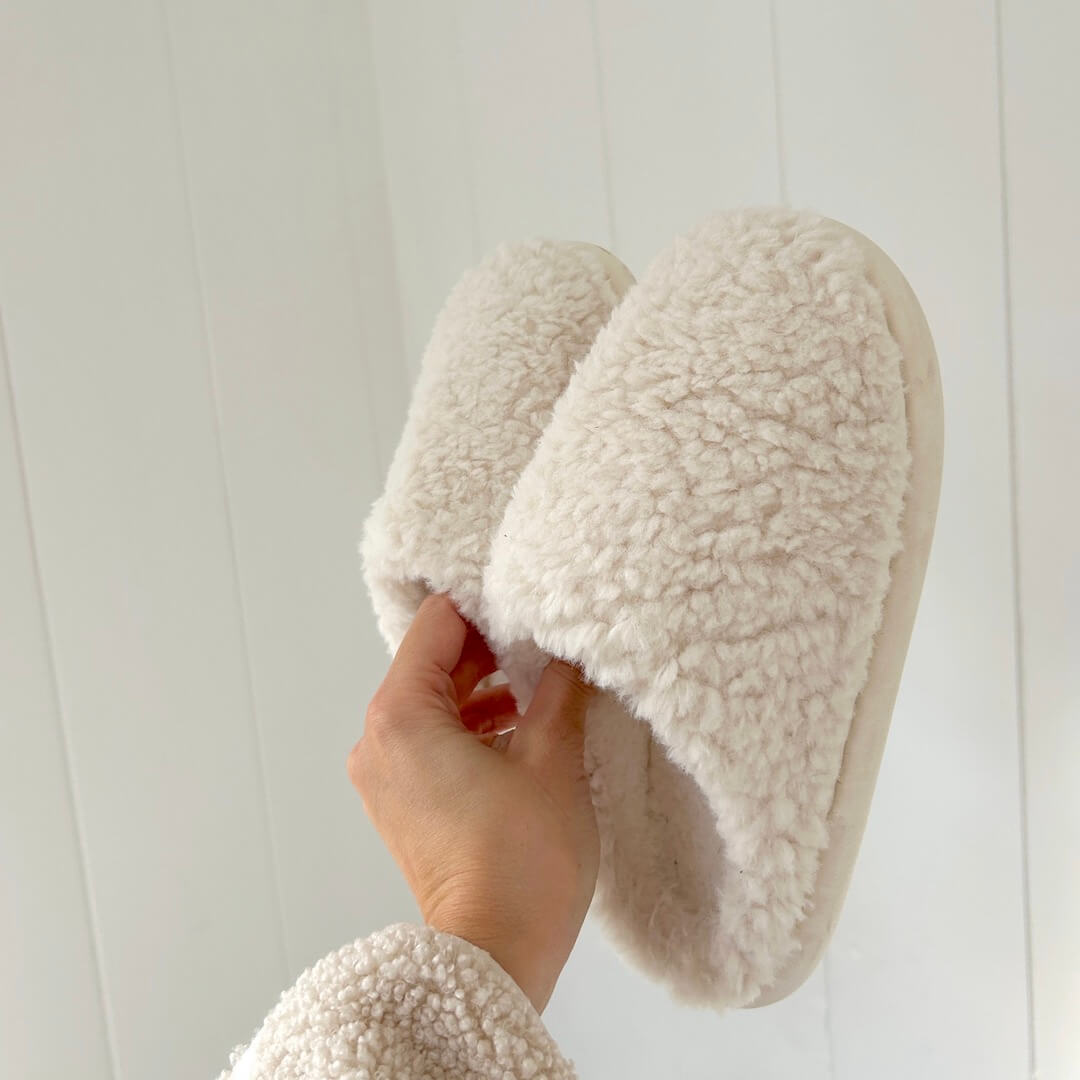 Pantofole da Casa da Donna, Morbide Pantofole in Peluche-Modaso