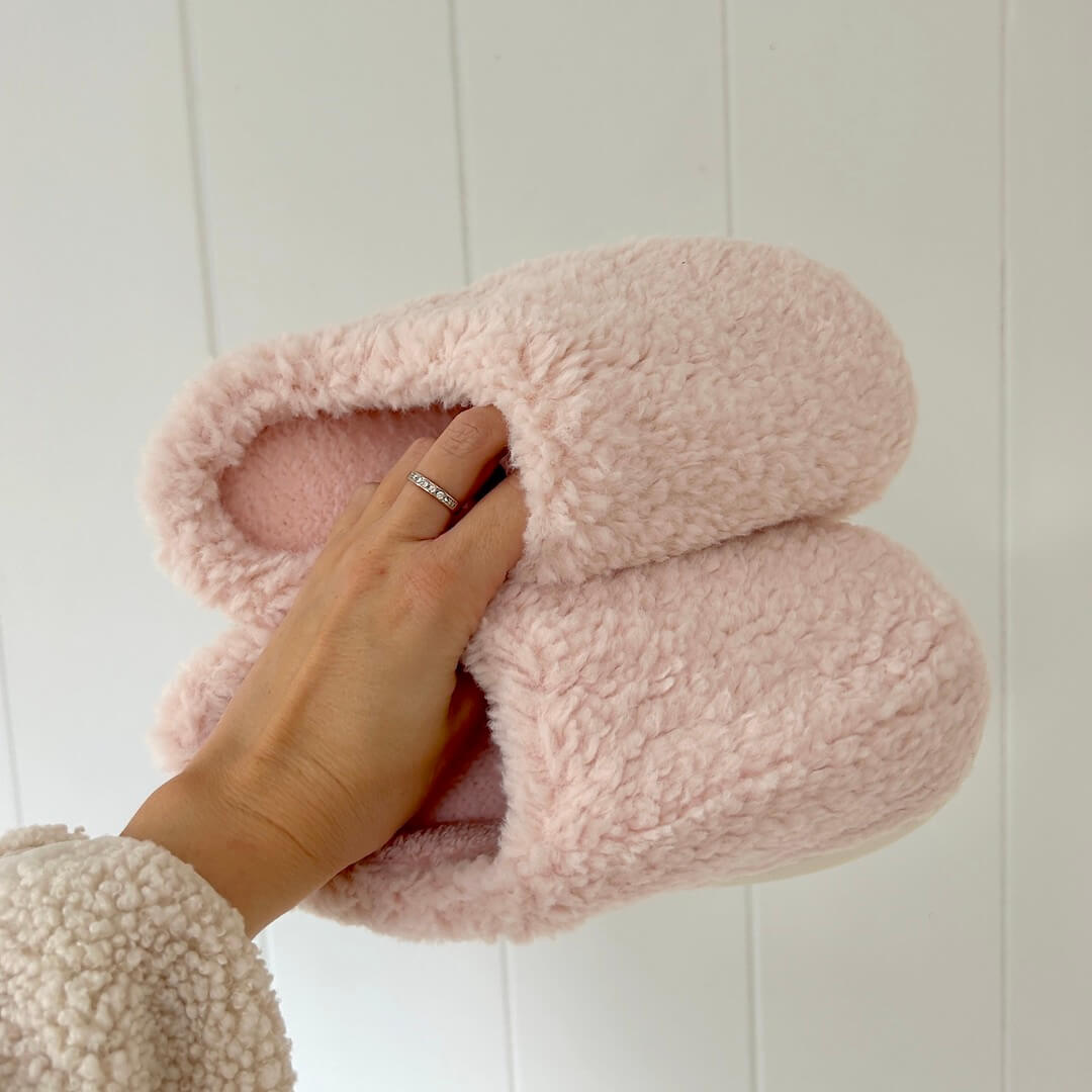 Pantofole da Casa da Donna, Morbide Pantofole in Peluche-Modaso