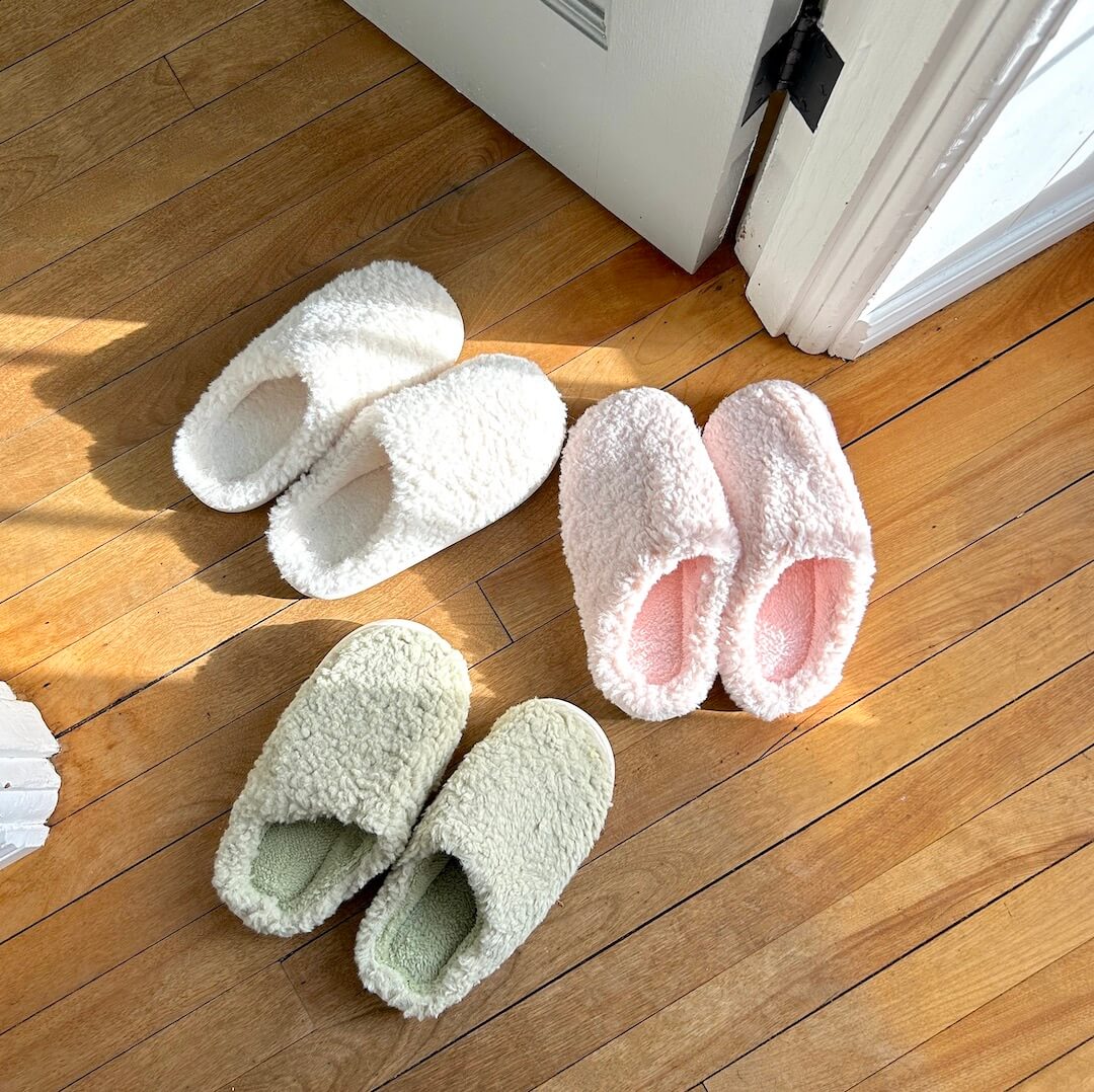 Pantofole da Casa da Donna, Morbide Pantofole in Peluche-Modaso