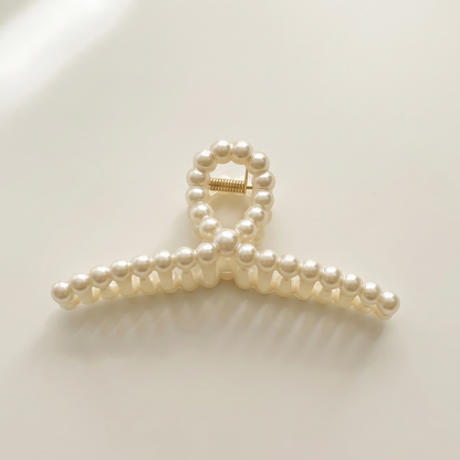 Pinza per Capelli con Perle, Accessorio Chic per Capelli-Twist-Modaso