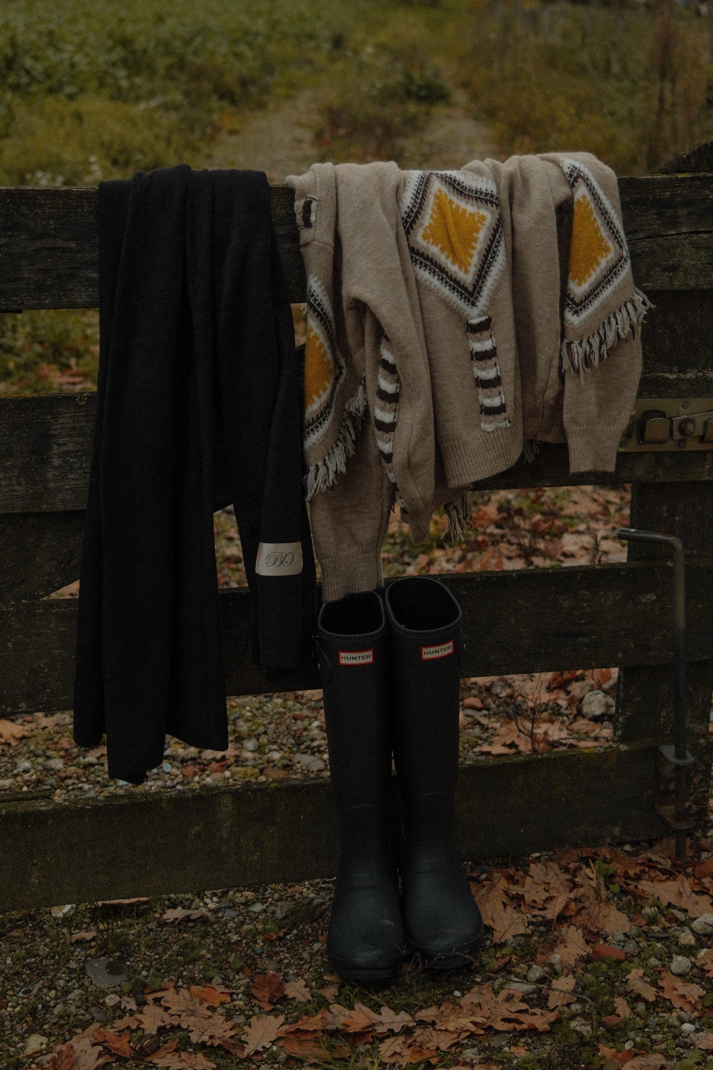 SCIALLE WRAP NERO-Modaso