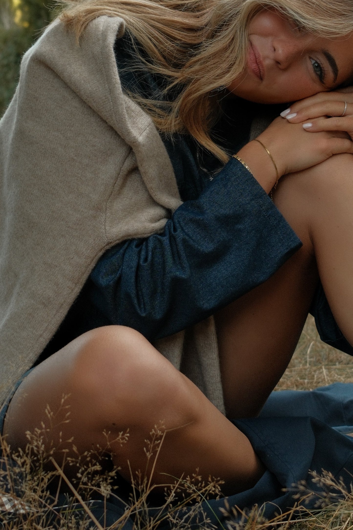 SET GONNA & GIACCA IN DENIM-Modaso