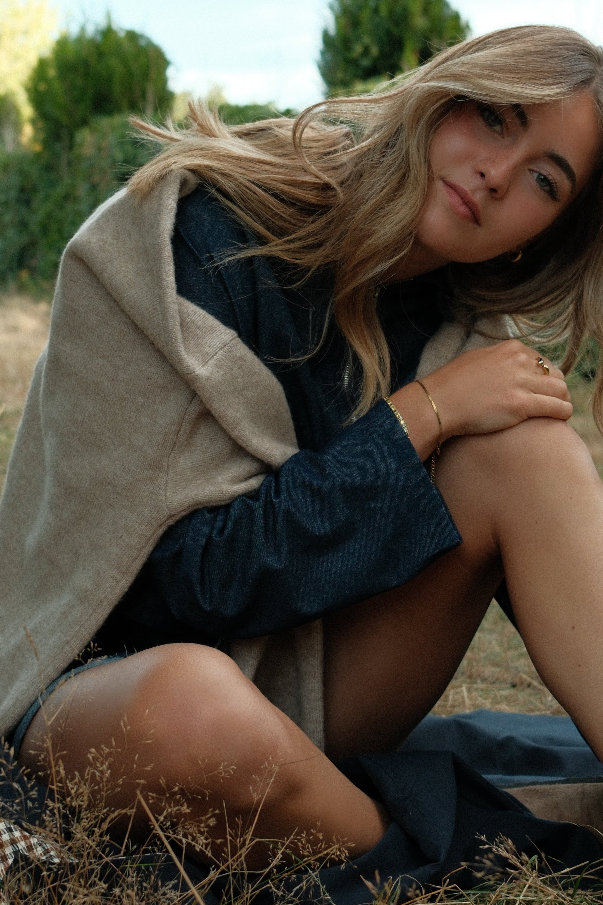 SET GONNA & GIACCA IN DENIM-Modaso