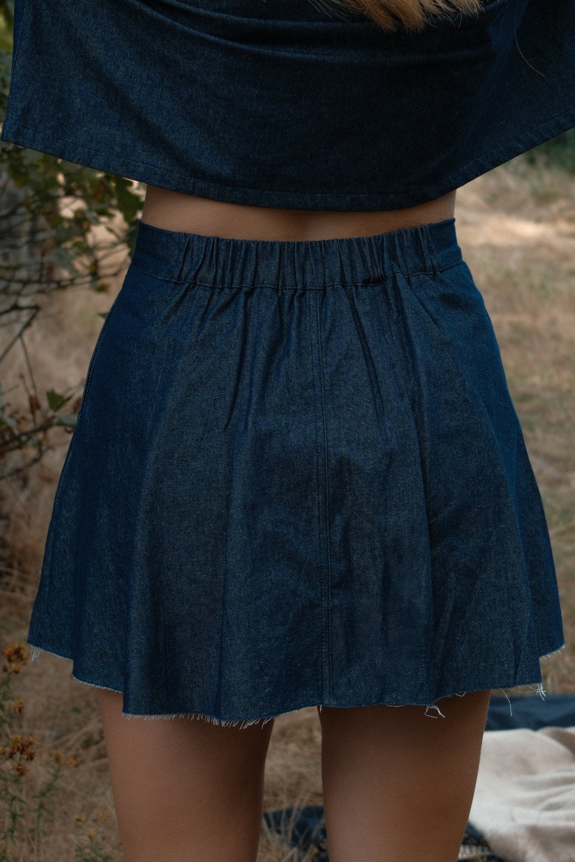 SET GONNA & GIACCA IN DENIM-Modaso