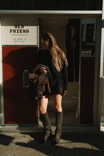 SHORT DA DONNA A VITA ALTA NERI-Modaso