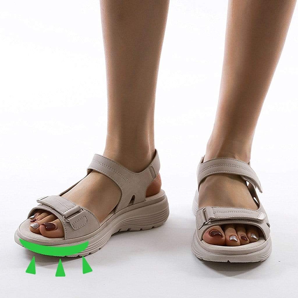 Sandali con velcro | Ergonomici | Da passeggio | Sandali sportivi | Sandali ortopedici da donna-Modasso