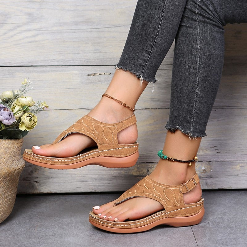 Sandali ergonomici, Sandali da donna popolari con comfort-Modaso