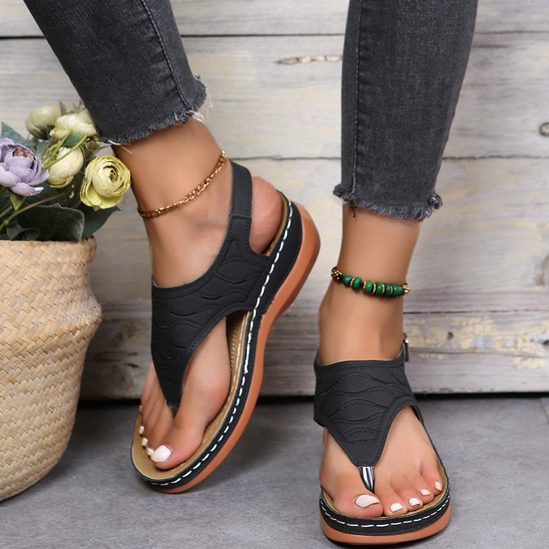 Sandali ergonomici, Sandali da donna popolari con comfort-Modaso