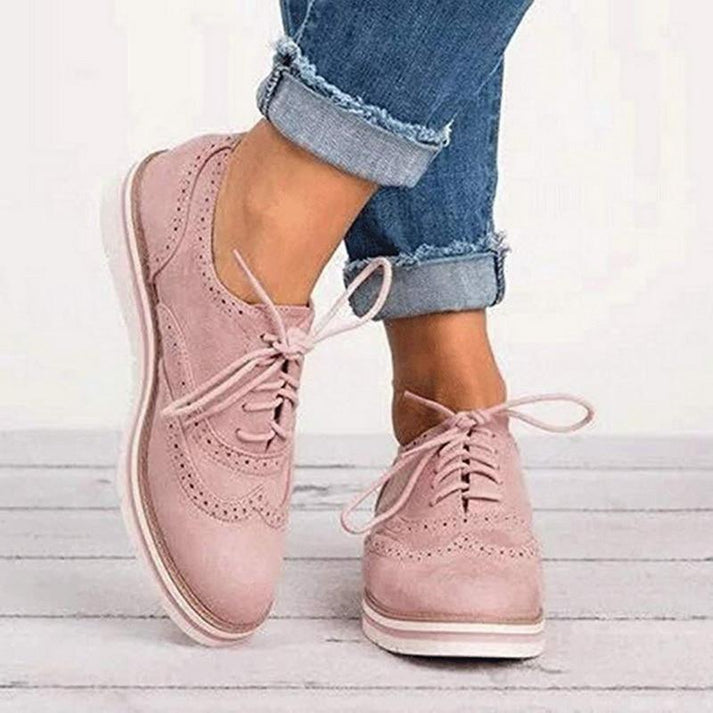 Scarpe Brogue, Casual, Stringate, Sneakers da Donna-Modaso