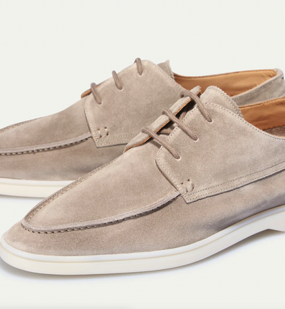 Scarpe Oxford | Stringate | Scamosciate | Scarpe eleganti | Scarpe da uomo-Modasso