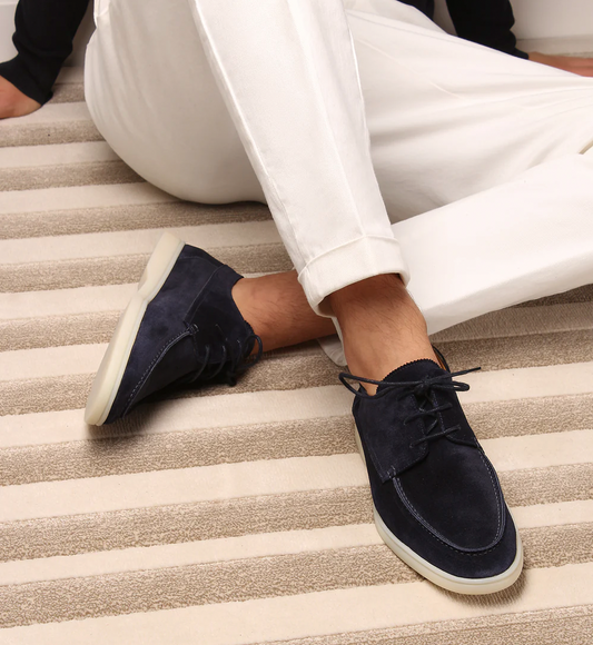Scarpe Oxford | Stringate | Scamosciate | Scarpe eleganti | Scarpe da uomo-Modasso