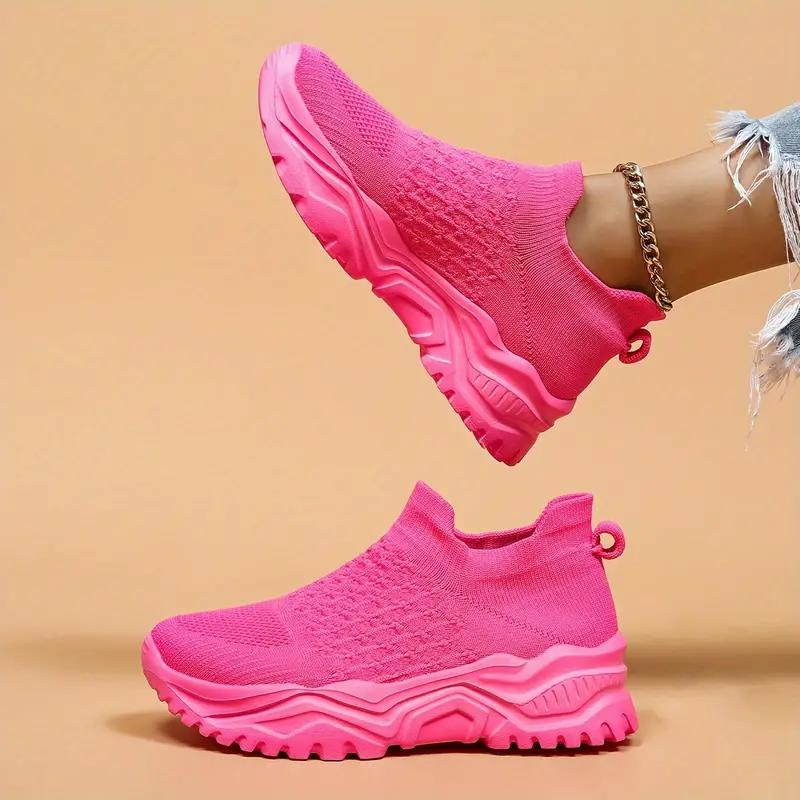 Scarpe da Walking, Slip On, Traspiranti, Scarpe Ortopediche, Sneaker da Donna-Modaso
