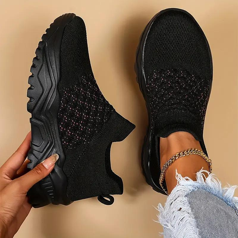 Scarpe da Walking, Slip On, Traspiranti, Scarpe Ortopediche, Sneaker da Donna-Modaso