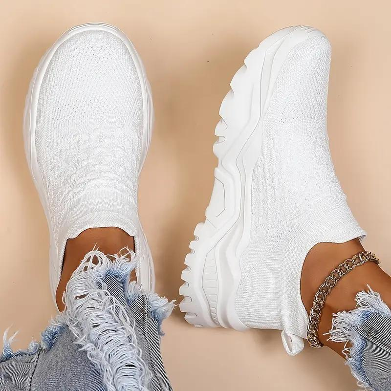Scarpe da Walking, Slip On, Traspiranti, Scarpe Ortopediche, Sneaker da Donna-Modaso