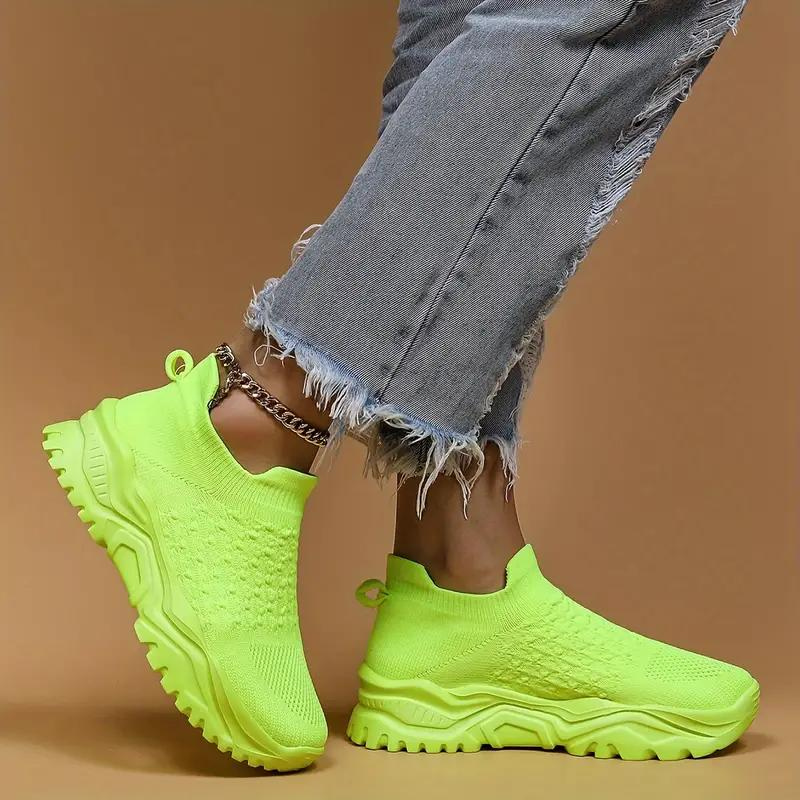Scarpe da Walking, Slip On, Traspiranti, Scarpe Ortopediche, Sneaker da Donna-Modaso