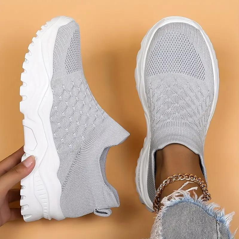 Scarpe da Walking, Slip On, Traspiranti, Scarpe Ortopediche, Sneaker da Donna-Modaso