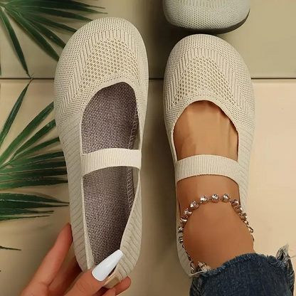 Scarpe di tela, Leggere, Slip On, Flats, Scarpe per l'estate-Modaso