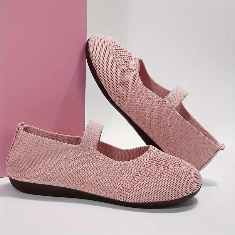 Scarpe di tela, Leggere, Slip On, Flats, Scarpe per l'estate-Modaso