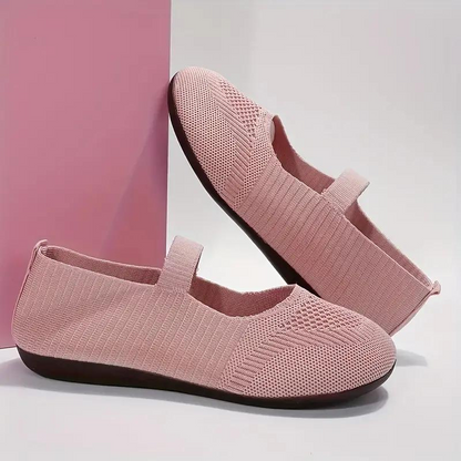 Scarpe di tela, Leggere, Slip On, Flats, Scarpe per l'estate-Modaso