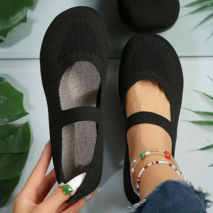 Scarpe di tela, Leggere, Slip On, Flats, Scarpe per l'estate-Modaso