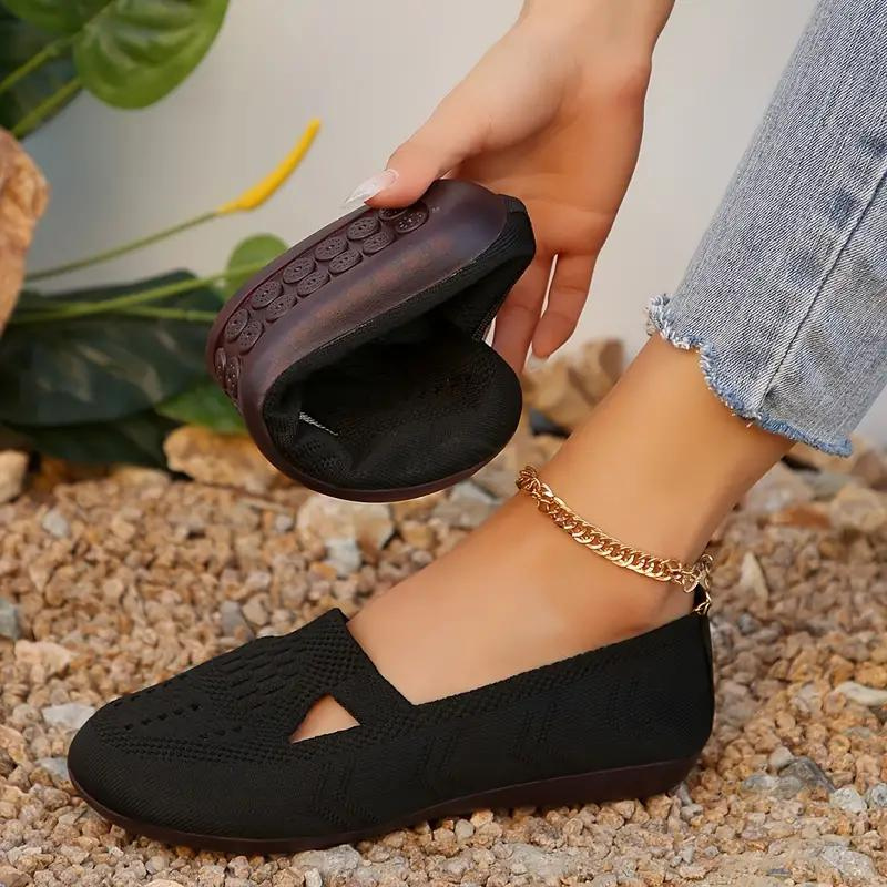 Scarpe di tela, Leggere, Slip On, Flats, Scarpe per l'estate-Modaso