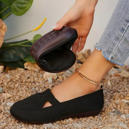 Scarpe di tela, Leggere, Slip On, Flats, Scarpe per l'estate-Modaso