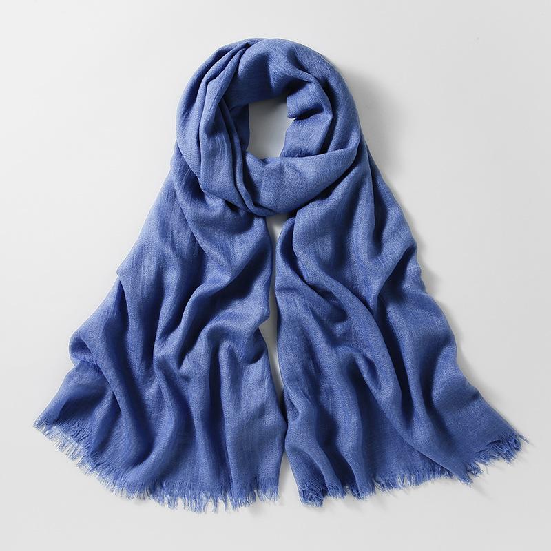 Sciarpa in lino | Sciarpa primaverile | Sciarpa da donna-Modaso