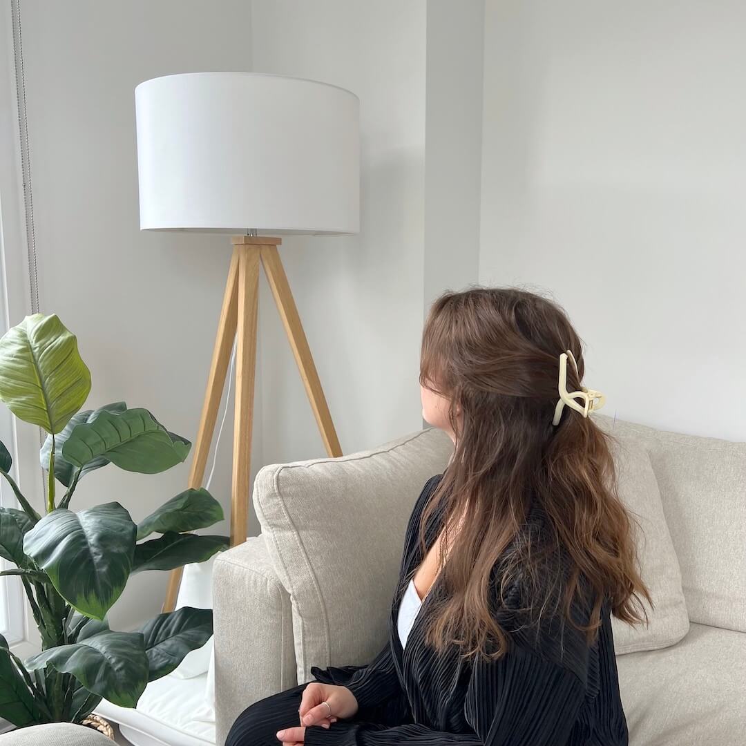 Set di Pinze per Capelli, 5 Pezzi Toni Neutri-Modaso