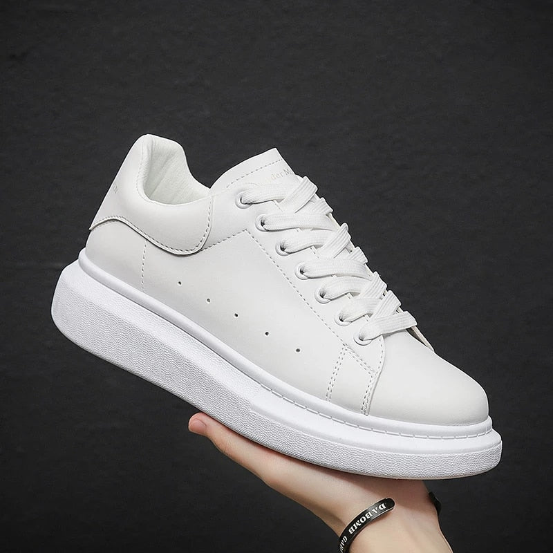 Sneakers da uomo | Con lacci | Per tutti i giorni | Sneakers slip-on | Sneakers bianche-Modasso