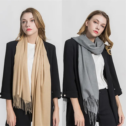 Sylvania, Foulard, Sciarpa in Cashmere da Donna per Autunno e Inverno-Modaso
