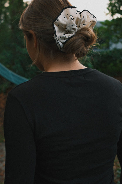 T-SHIRT A MANICA LUNGA RUDY NERA-Modaso