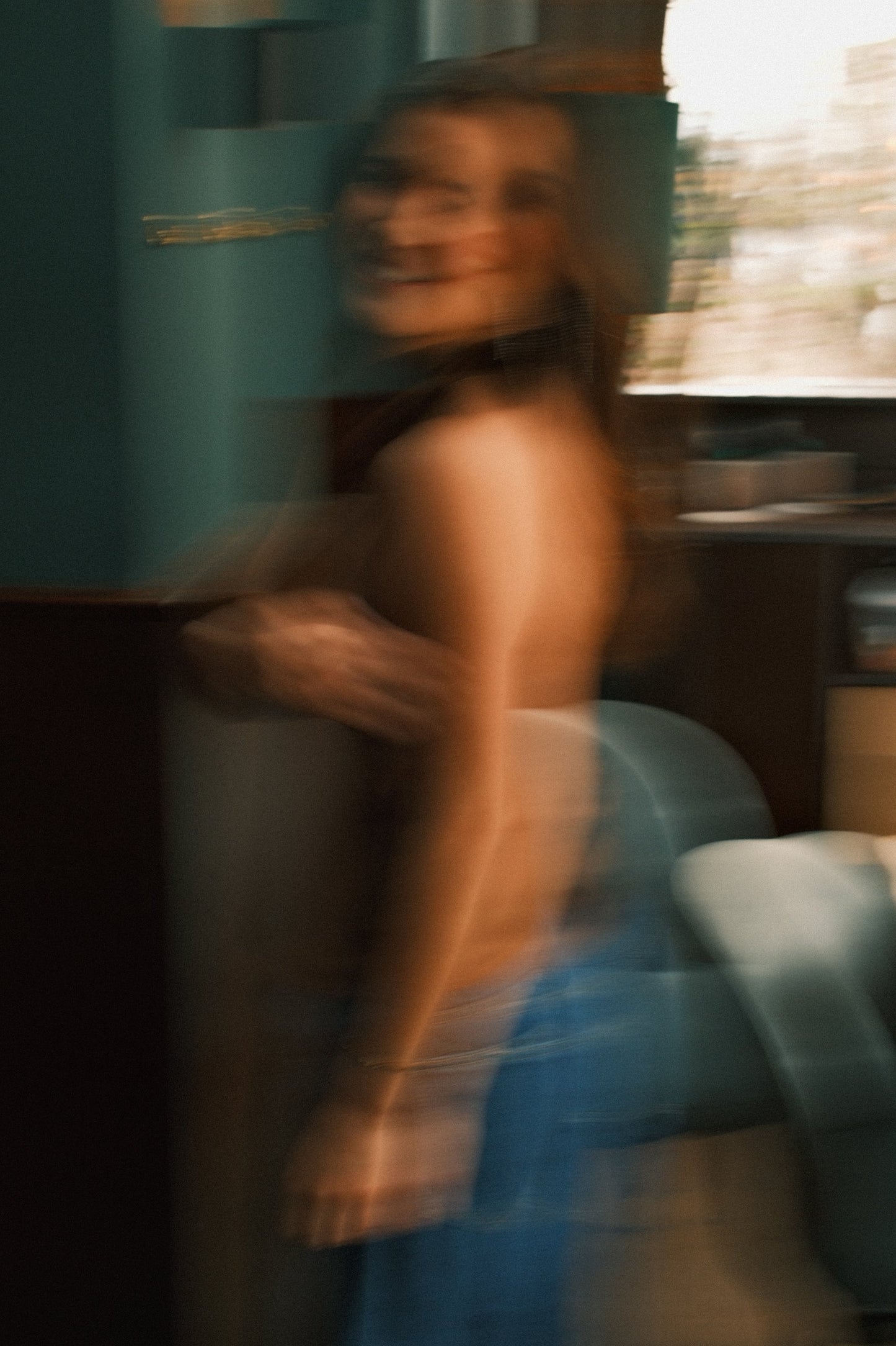 TOP DA FESTA IN RASO MARRONE ELEGANTE DA DONNA-Modaso