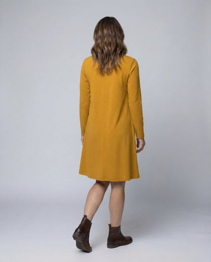 Abito in Maglia, Linea A, Manica Lunga, Tasche-Modaso