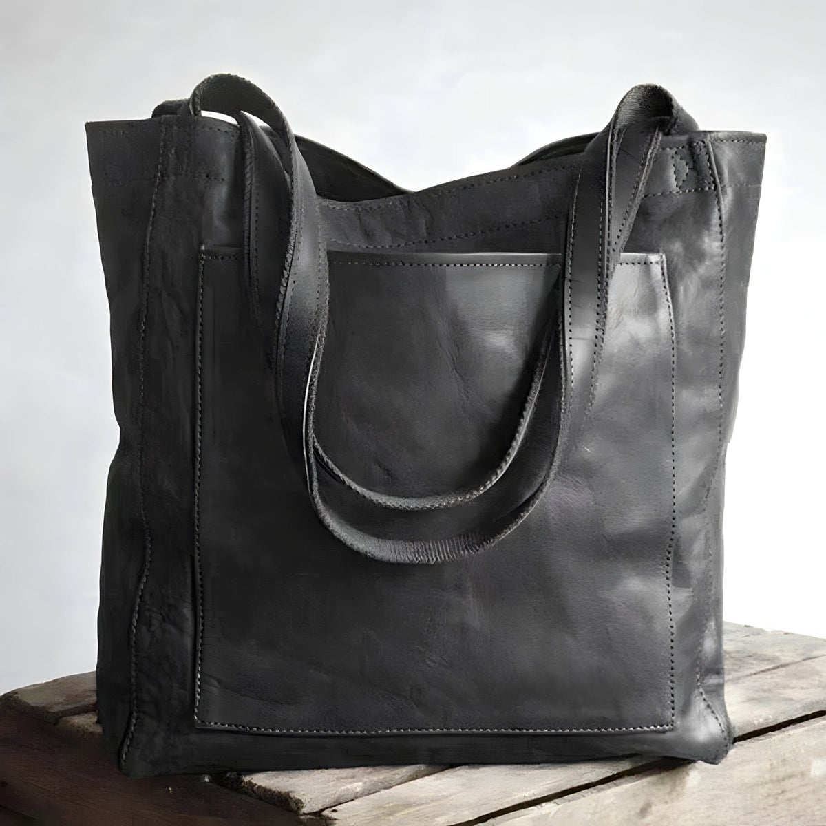 Borsa Shopper Donna, Ecopelle Morbida, Grande Capienza-Modaso