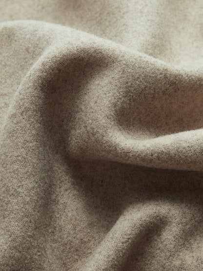 Cappotto Corto Donna, Caban Doppiopetto, Collo Alto, Vestibilità Morbida-Modaso