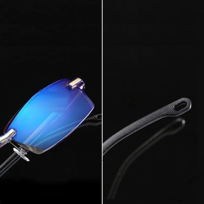 Occhiali da Lettura, Senza Montatura, Filtro Luce Blu-Modaso